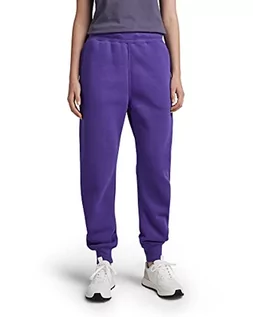 Spodnie damskie - G-STAR RAW Premium Core 2.0 Sweat Pants damskie spodnie dresowe, Fioletowy (Dk Violet D21320-c235-5616), M - grafika 1