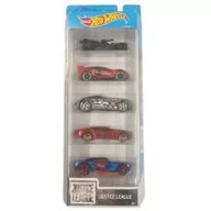 Samochody i pojazdy dla dzieci - Hot Wheels. Justice League. Małe samochodziki 5-pak Mattel - miniaturka - grafika 1