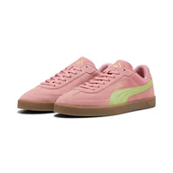 Półbuty damskie - Damskie Sneakersy PUMA PUMA CLUB II ERA SUEDE 40071713 – Różowy - miniaturka - grafika 1