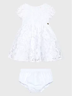 Guess Sukienka elegancka A3RK29 WF6J0 Biały Regular Fit - Sukienki i spódniczki dla dziewczynek - miniaturka - grafika 1