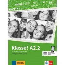 Klett Klasse! A2.2. Übungsbuch mit Audios online - Pozostałe książki - miniaturka - grafika 1