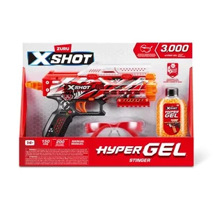 X-Shot: Hyper Gel Stinger z żelowymi nabojami - Zabawki militarne - miniaturka - grafika 1