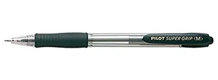 Pilot Supergrip chowany długopis 1,0 mm końcówka (pudełko 12 szt.) - czarny - Długopisy - miniaturka - grafika 1