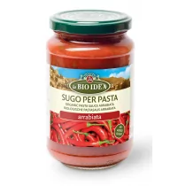 Lumarko Sos Pomidorowy Z Chili Arrabiata Bez Dodatku Cukrów Bio 340 G - Musztardy - miniaturka - grafika 1