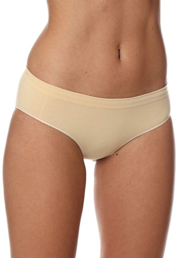 Brubeck Figi damskie Hipster HI00043A Comfort Cotton beżowe r. S