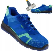 Obuwie robocze - Lekkie buty robocze SPORTOWE PÓŁBUTY męskie z PODNOSKIEM oddychające r. 47 - miniaturka - grafika 1