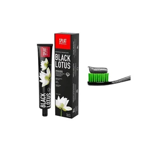 Lbiotica Special Black Lotus czarna pasta z aktywnym węglem i z ekstraktem lotusu i orchidei 75 ml HM3433 - Pasty do zębów - miniaturka - grafika 1