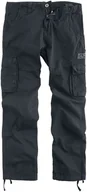 Spodnie męskie - spodnie bojówki ALPHA INDUSTRIES - JET PANT BLACK-31 - miniaturka - grafika 1