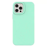 Etui i futerały do telefonów - Eco Case etui do iPhone 12 Pro Max silikonowy pokrowiec obudowa do telefonu miętowy - miniaturka - grafika 1