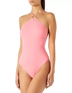 KENDALL & KYLIE Damski jednoczęściowy kostium kąpielowy, różowy (Rose Pink), S - Stroje kąpielowe - miniaturka - grafika 1