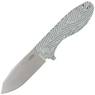 Noże - Nóż składany Kubey Knife Master Chief White Green G10, Bead Blast AUS-10 by Keanu Alfaro (KU358B) - miniaturka - grafika 1