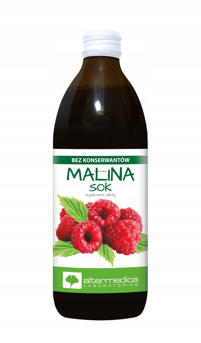 Sok owocowy Kalina Malina bez dodatku cukru 500 ml