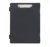 Deski z klipsem - MAUL 2349290 podkładka A4 Plastik Czarny - miniaturka - grafika 1