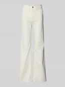 Spodnie damskie - Jeansy o rozkloszowanym kroju z mieszanki bawełny model ‘WILLA’ - miniaturka - grafika 1