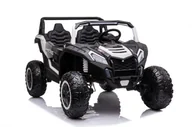 Pojazdy elektryczne dla dzieci - Lean Cars Auto Na Akumulator Buggy A032 Biały 9002-uniw - miniaturka - grafika 1