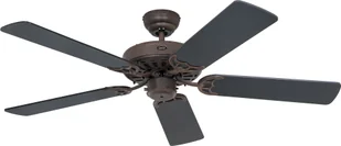 Wentylator sufitowy z łańcuszkiem Classic Royal Brown antyczny 132 czarny/grafitowy - Wentylatory sufitowe - miniaturka - grafika 1