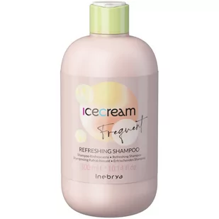 Inebrya Ice Cream Frequent Refreshing, odświeżający szampon do włosów, miętowy, 300ml - Szampony do włosów - miniaturka - grafika 1