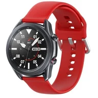 Akcesoria do smartwatchy - Tech-Protect Pasek IconBand do Galaxy Watch 3 45 mm) Czerwony - miniaturka - grafika 1