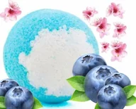 Kosmetyki kąpielowe dla dzieci - GOOD MOOD Musująca KULA do Kąpieli ICE BABY BORÓWKA MIGDAŁ 120G - miniaturka - grafika 1