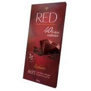 Cocoa Red | Chocolette S.A. Rue Adrien-Lachenal 26 Gen Czekolada RED ciemna bez cukru 60% Extra Dark 100 g