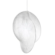 Lampy sufitowe - Wisząca lampa jedwabna CHANCAY LE44598 nad łóżko biała - miniaturka - grafika 1