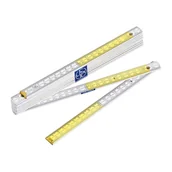 Poziomice, łaty, miary - LUX Miara składana drewniana 2 m - miniaturka - grafika 1