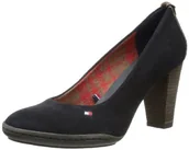Czółenka - Tommy Hilfiger Nicole 1 B FW56815988 czółenka damskie, niebieski Midnight 403, 36 EU - miniaturka - grafika 1