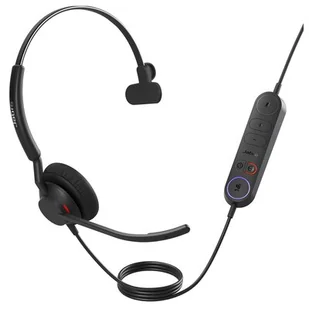 Jabra Engage 40 Inline Link, Mono, USB-A, UC przewodowy monofoniczny zestaw słuchawkowy z certyfikatem dla platform UC - Sprzęt konferencyjny i radiowęzłowy - miniaturka - grafika 1