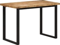 Stoły - vidaXL Stół do jadalni, 110x55x75 cm, lite drewno mango - miniaturka - grafika 1