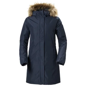 Damski Płaszcz ocieplany HELLY HANSEN W ADEN WINTER 53504_597 – Granatowy - Płaszcze damskie - miniaturka - grafika 1