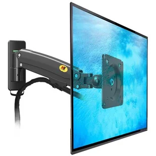 Fiber Novelty nb F425B - Solidny obrotowy ścienny uchwyt na sprężynie gazowej do telewizorów i monitorów 24"-35" F425B - Uchwyty do telewizora - miniaturka - grafika 2