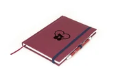 Planery - KOTY Notes długopis kratka Lazio bordowy GRA21 - miniaturka - grafika 1