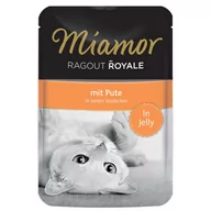 Mokra karma dla kotów - Miamor Ragout Royale w galarecie, 22 x 100 g - Indyk - miniaturka - grafika 1