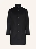 Płaszcze damskie - Tommy Hilfiger Płaszcz Wełniany schwarz - miniaturka - grafika 1