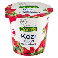 Kefiry, jogurty, maślanki - Danmis Kozi jogurt truskawkowy 125 g - miniaturka - grafika 1