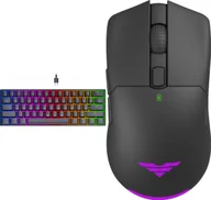 Zestawy myszka + klawiatura - PREYON Brown All Claw PBAC61B + Mysz Preyon Owl Wireless POW35B M-9120823 - miniaturka - grafika 1