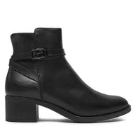 Botki damskie - Botki Tamaris 1-25017-41 Czarny - miniaturka - grafika 1