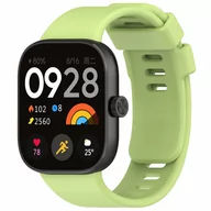 Akcesoria do smartwatchy - Pasek Bizon Strap Watch Silicone do Xiaomi Redmi Watch 4 / Xiaomi Band 8 Pro, jasnozielony - miniaturka - grafika 1