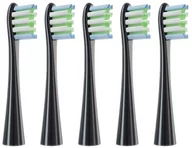 Końcówki do szczoteczek elektrycznych - 5x Końcówka do szczoteczek Oclean X PRO Z1 F1 ONE AIR 2 czarna - miniaturka - grafika 1