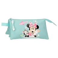 Etui na dokumenty i karty - Joumma Disney Minnie & Figaro Pokrowiec Niebieski 22x12x5 cms Poliester 1,32l, Niebieski, Talla única, Potrójne etui - miniaturka - grafika 1
