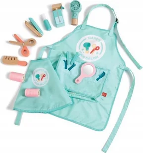 Hape HAPE hair salon set with 15 pieces, E3060A - Zabawki kreatywne - miniaturka - grafika 1