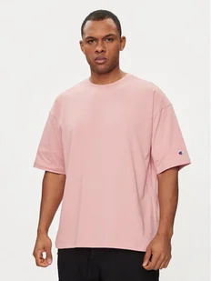 Champion T-Shirt 220017 Różowy Standard Fit - Koszulki męskie - miniaturka - grafika 1