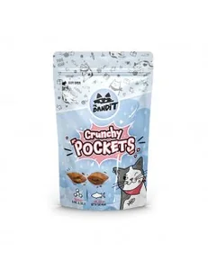 MR. BANDIT Crunchy Pockets z łososiem dla kota 40g - Przysmaki dla kotów MR. BANDIT Crunchy Pockets z łososiem dla kota 40g - Przysmaki dla kotów - miniaturka - grafika 1