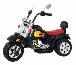 Motorek Hot Chopper Czarny - Pojazdy elektryczne dla dzieci - miniaturka - grafika 1