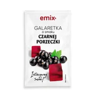 Galaretki - Emix Galaretka czarna porzeczka 75g - miniaturka - grafika 1