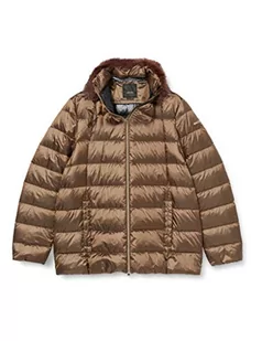Geox W Blenda Mid JKT (W0 damska kurtka puchowa, Brąz Iridescent, 38 - Kurtki damskie - miniaturka - grafika 1