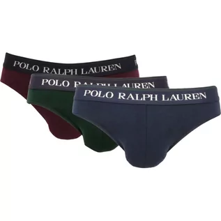 Majtki męskie - POLO RALPH LAUREN Slipy 3-pack - grafika 1