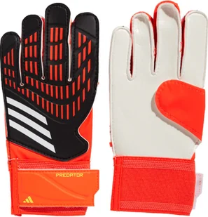 Rękawice Adidas Teamwear Predator Training IQ4029 bramkarskie do piłki nożnej dla dzieci rozmiar 7 Biało-pomarańczowy z czarnym (4067891862281) - Piłka nożna - miniaturka - grafika 1