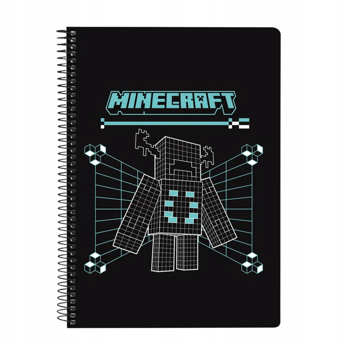 Zeszyt szkolny w kratkę dla chłopca A5 80 kratka Minecraft Screen do szkoły