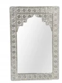 Lustra - Lustro ścienne prostokąt ozdobne Maroko 37 x 56 cm - miniaturka - grafika 1